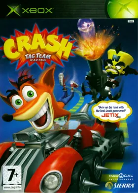 Crash Tag Team Racing (USA) box cover front